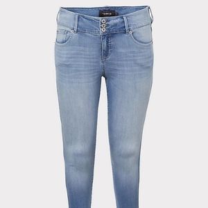 Torrid Light Blue Women Jeggings